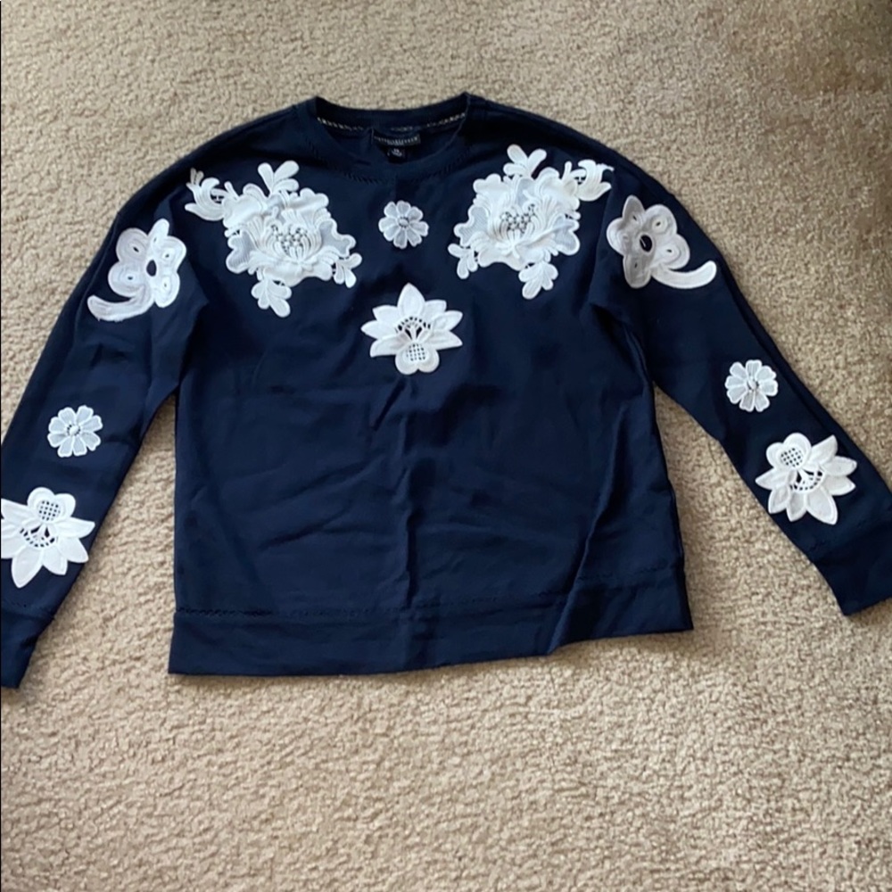 Sweatshirt with embroidery